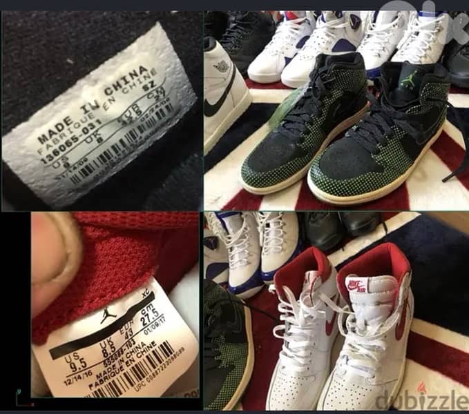 jordan retro nike basketball shoes collectible!!SELLING ALL TOGETHER!! 9