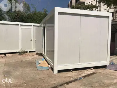 construction of prefabricated houses, bungalows and trailers