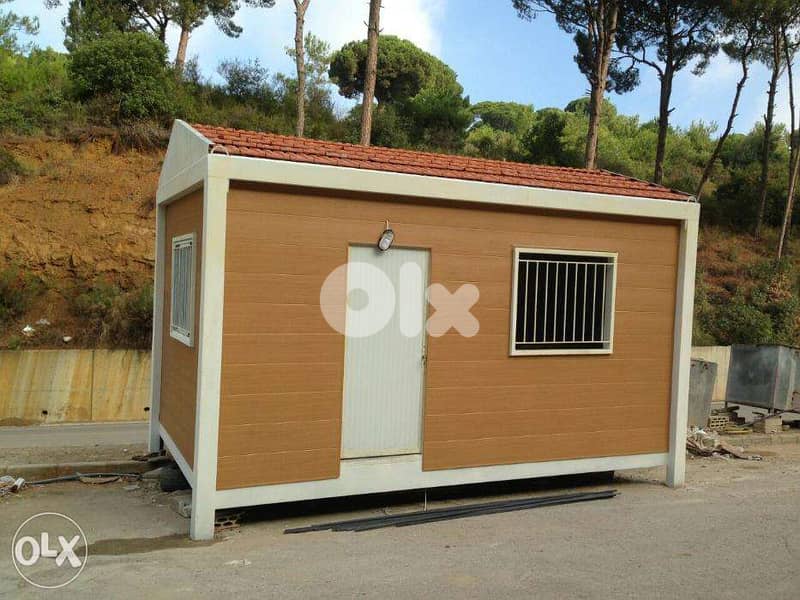 construction of prefabricated houses, bungalows and trailers 2
