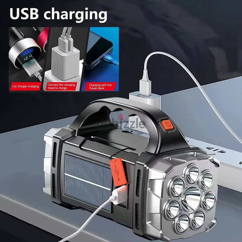 Camping Solar Light Flashlight 2