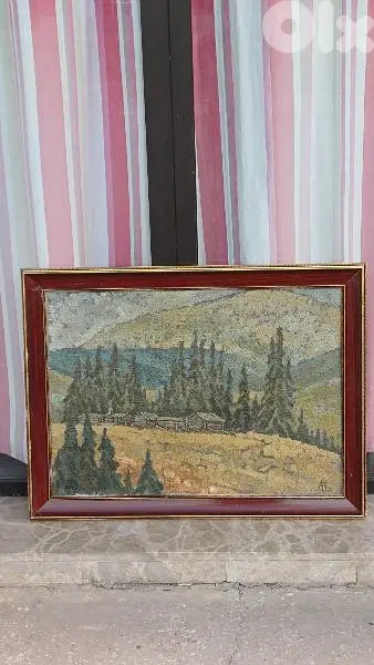لوحة رسم زيتي اوروبية