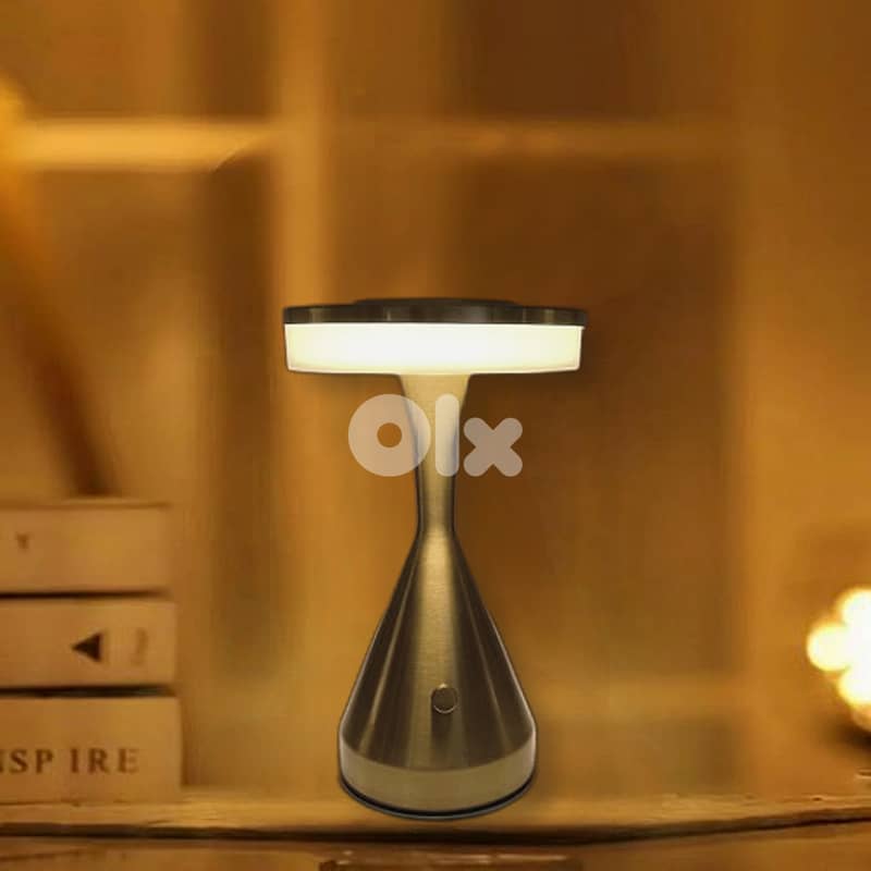 Hourglass Table Lamp in Timeless Bronze with 3-Level Brightness 3
