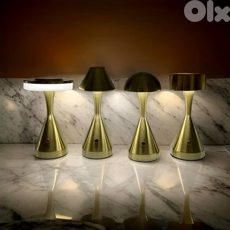 Hourglass Table Lamp in Timeless Bronze with 3-Level Brightness 2