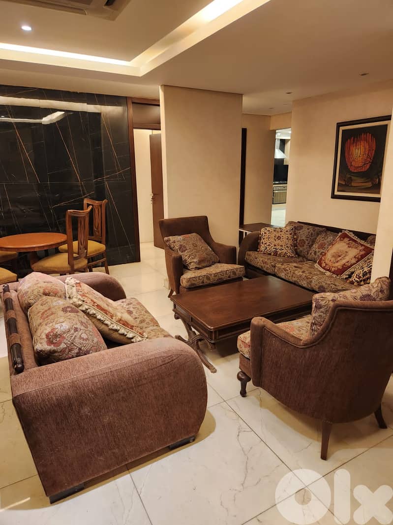 FURNISHED IN RAMLET EL BAYDA / SEA VIEW (160SQ) 3 BEDS , (JNR-326) 0
