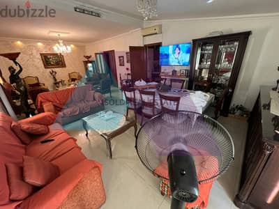 Semi-furnished 200 m2 apartment +open sea view for sale in Ghazir
