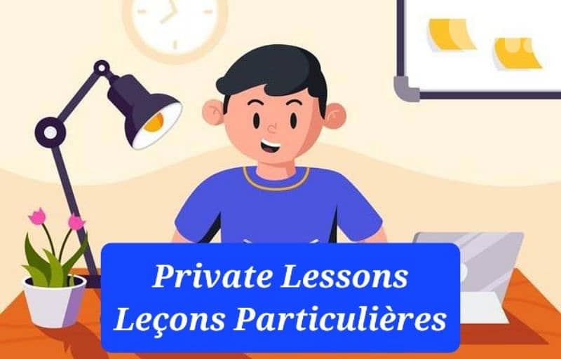 Private teacher for lessons and courses (6ème till Seconde) 0