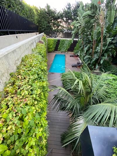 Unique  industrial design office or residence ground floor with garden