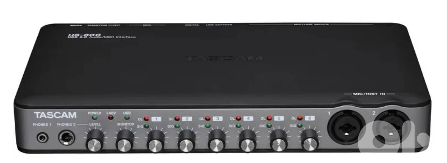Tascam US-800 (8 Input) Audio Interface 0
