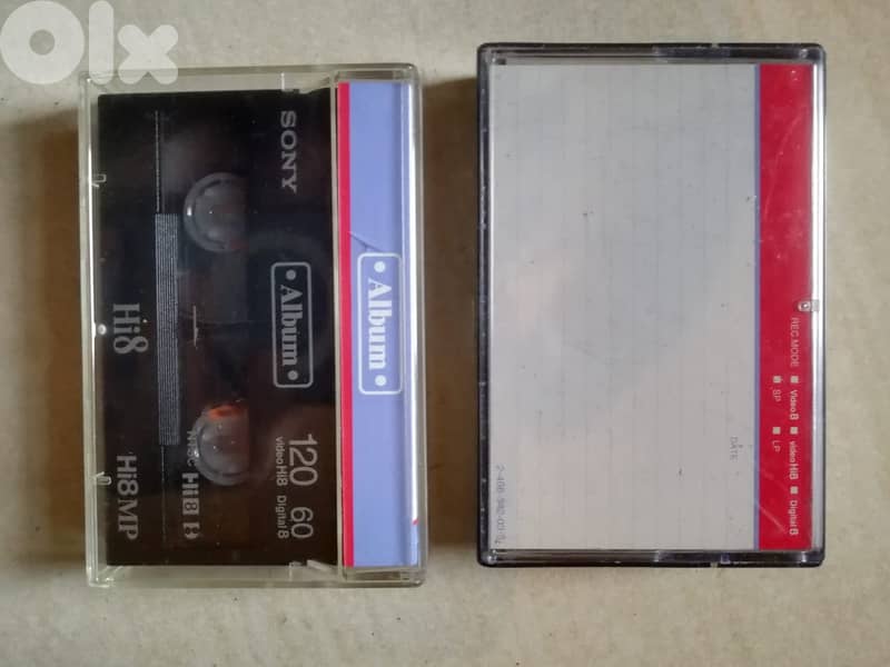 Hi8 camcorder cassettes new or used starting 4$ 2