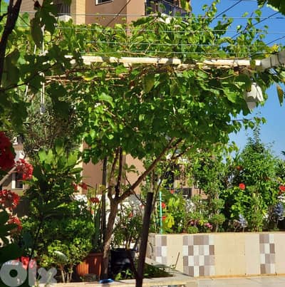 Decorated apartment for sale in Khalde with 100 Sqm Terrace