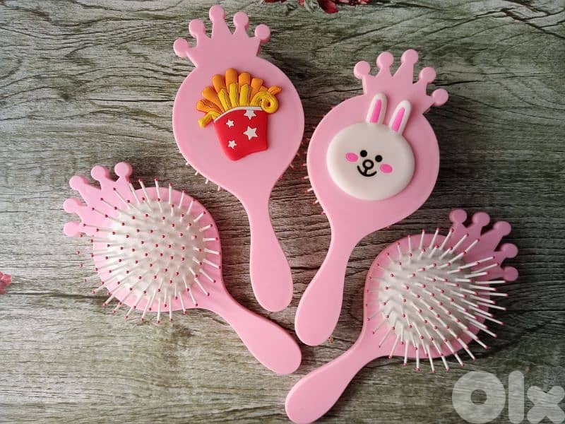 cute girls hair brushes collection 3