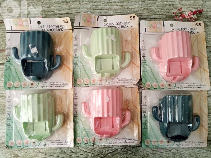 beautiful cactus bathroom hangers 4