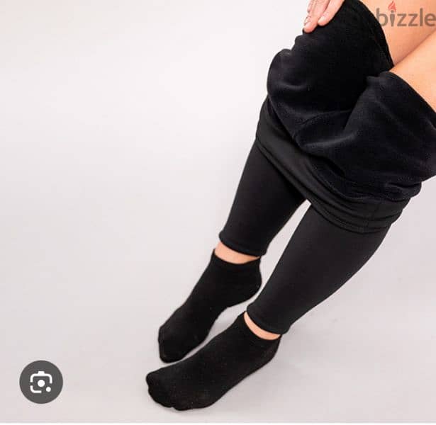 black fleece leggings 1