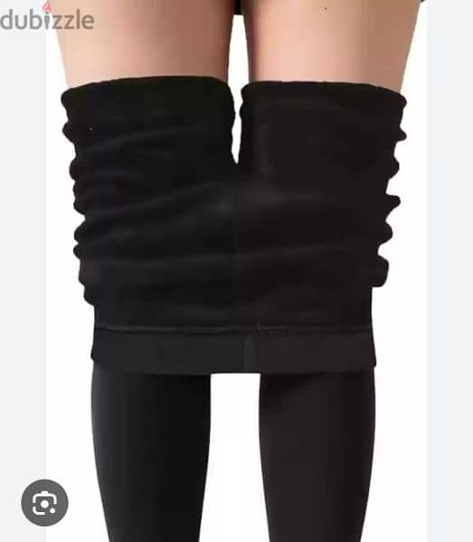 black fleece leggings 3