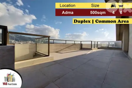 Adma 500m2 | Common Pool | Spacious Duplex | IV/RA |