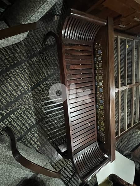 chezlong solid wood teak maseef 6