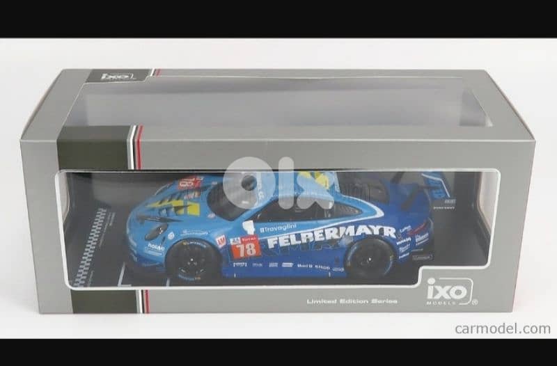 Porsche 911 RSR (Team Proton LM 24h 2020) diecast car model 1;18. 5