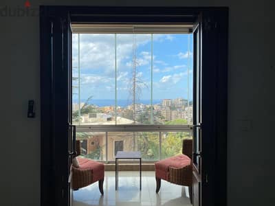 Furnished apartment with greenery views in Bsalim. Furnished apartment with greenery views in Bsalim.