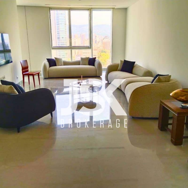 L13060-3 Bedrooms Apartment With View for Rent in Sodeco, Achrafieh 0