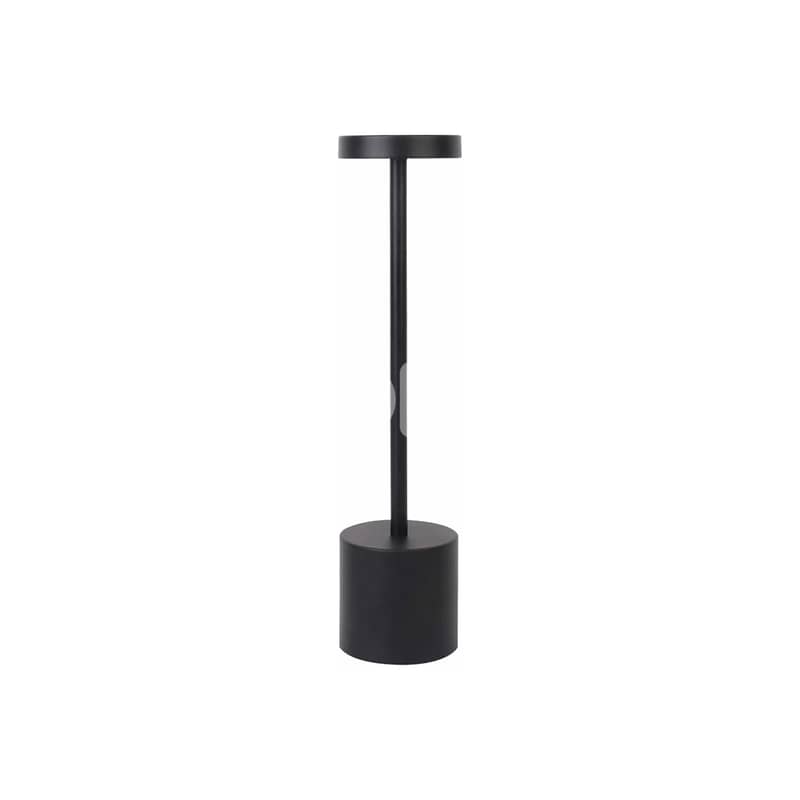 Modern Iron Table Lamp with Rechargeable, Dimmable LED Light 1