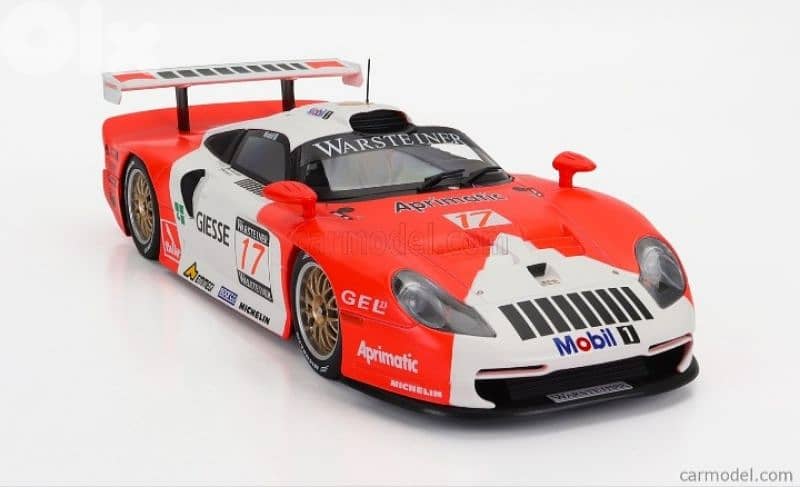 Porsche 911 GT1 (1997 FIA GT1 Championship) diecast model 1;18. 3