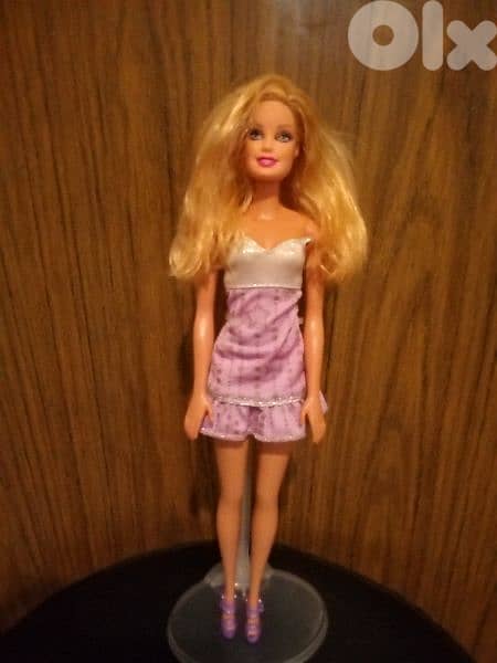 Barbie Glitz dressed beautiful As new Mattel doll unflex legs+Shoes=18 0