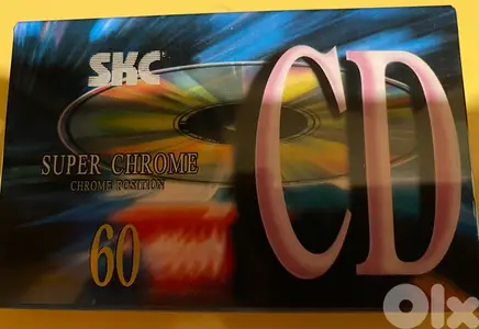 Vintage cassette Chrome