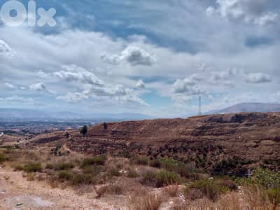 aradi zahle land 1200 sqm for sale open view Ref#6356