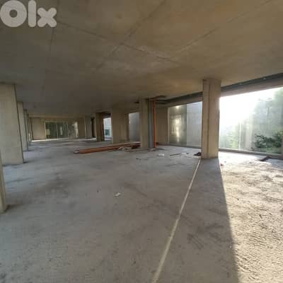 Flat space Shop of 240sqm in Jal el Dib for rent