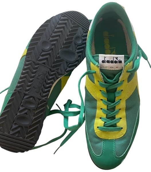 diadora green shoes size 40-41 1