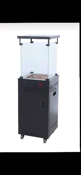 patio glass heater square (big size) دفاية 1
