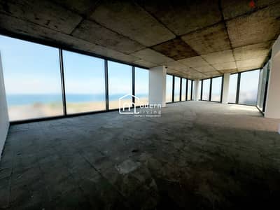 155 Sqm Sea View Office for Rent in Dbayeh