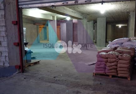 A 650 m2 warehouse for sale in Jdeide -مستودع للبيع في الجديدة