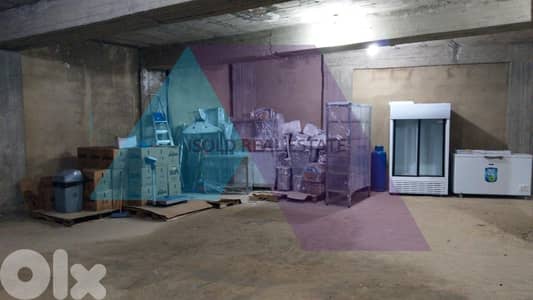 A 650 m2 warehouse for sale in Jdeide -مستودع للبيع في الجديدة