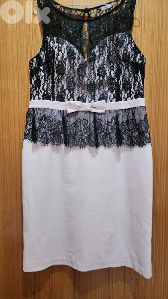 pink lace dress 46 48 0