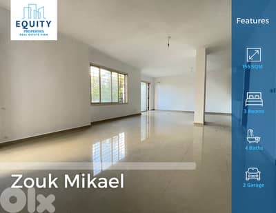 155 SQM Apartment With 100 Terrace For Sale In  Zouk Mikael #RK99626