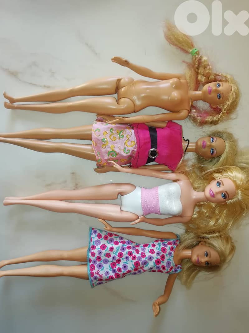 Barbie Dolls most by  by Mattel  6$ each 1
