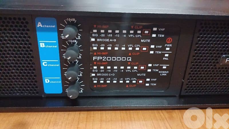 power amplifier 4ch 1500w x4 1