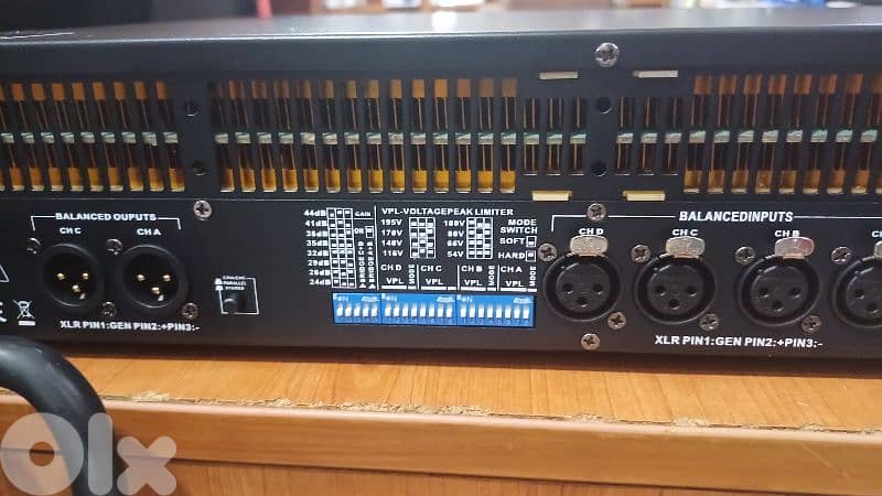 power amplifier 4ch 1500w x4 2