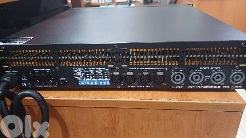 power amplifier 4ch 1500w x4 3