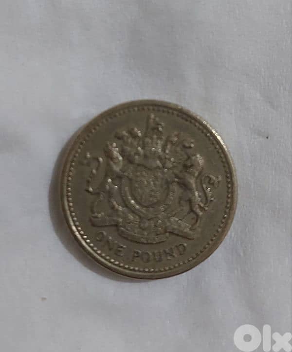 Queen Elizabeth II British pound Coin 3