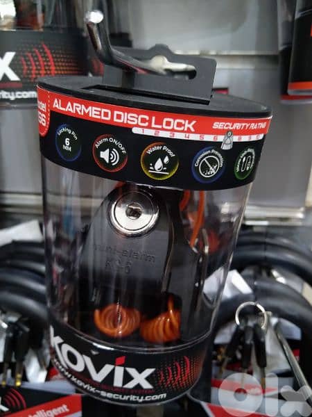 Kovix Lock Cr2 Lithium battery, water proof 4