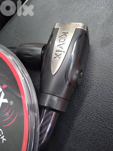 Kovix alarm cable lock CR2 lithium battery 2