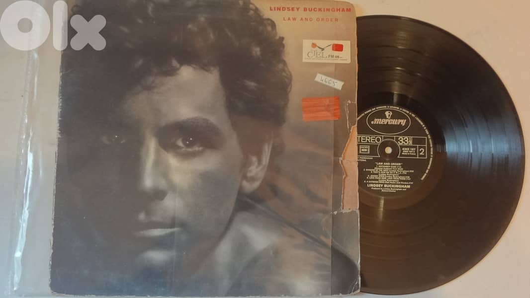 Lindsey buckingham "Law & order " vinyl 0