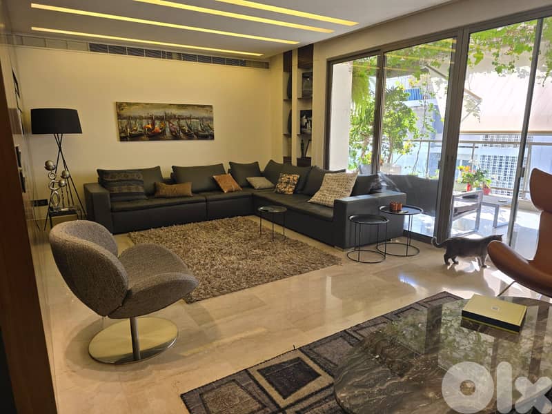 High end finishing Prime location Apartment in Achrafieh 270 Sqm 0