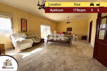 Ajaltoun 175m2 | Well Maintained | Calm Street | Prime Location|TO/EH|