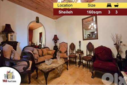 Sheileh 160m2 | Open View | High End | Decorated | Quiet Street | TO