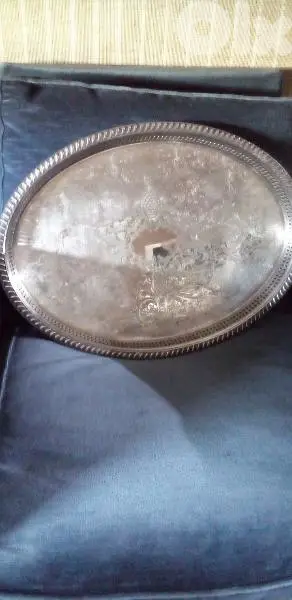 صينية ضيافة مفضضة