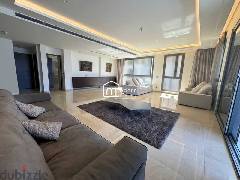 Apartment with Sea View for Rent in Waterfront Dbayeh 0
