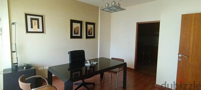 L11082-Fully Decorated & Furnished Office for Rent in Jounieh